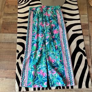 Lilly Pulitzer Bal Harbour Mid-Rise Pala Macaw Blue Sweet Escape XL